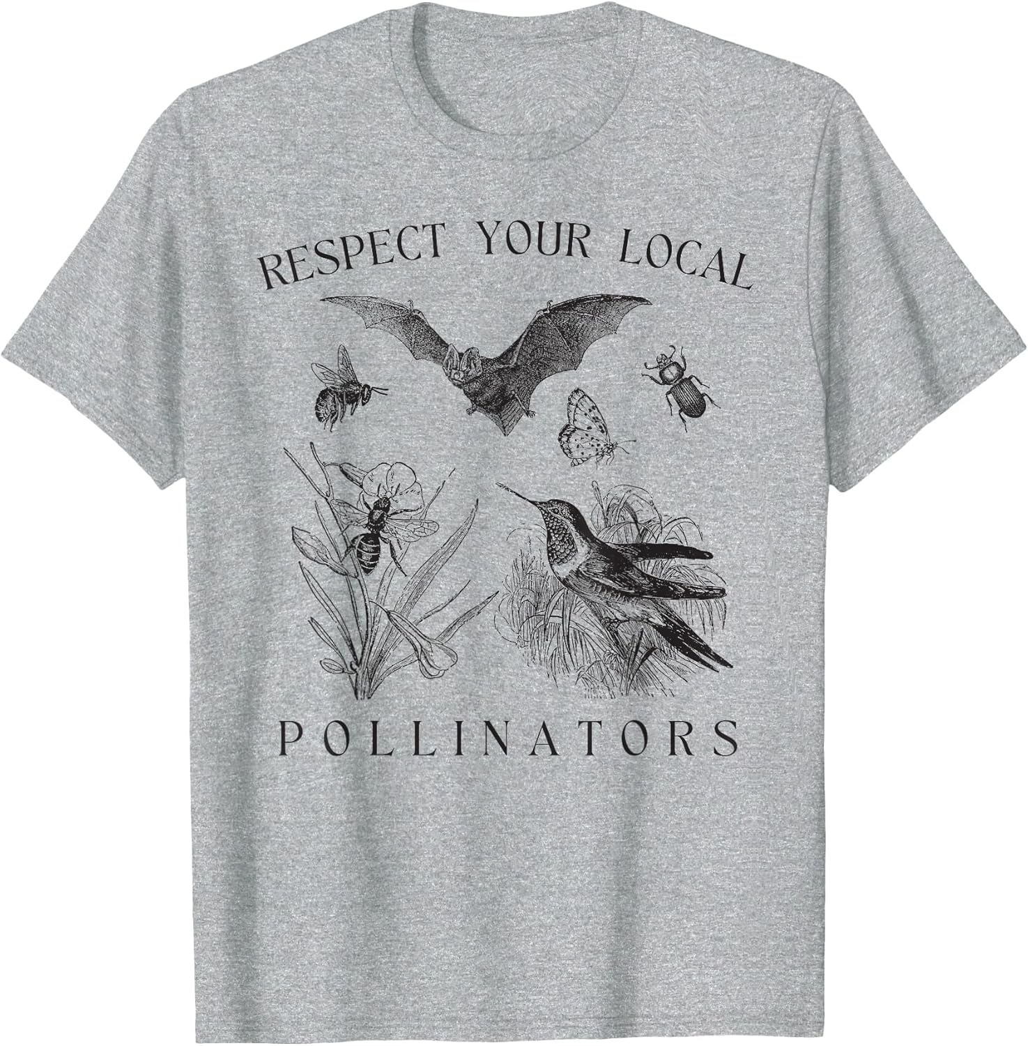 Respect Your Local Pollinators | Vintage Bug Protect Nature