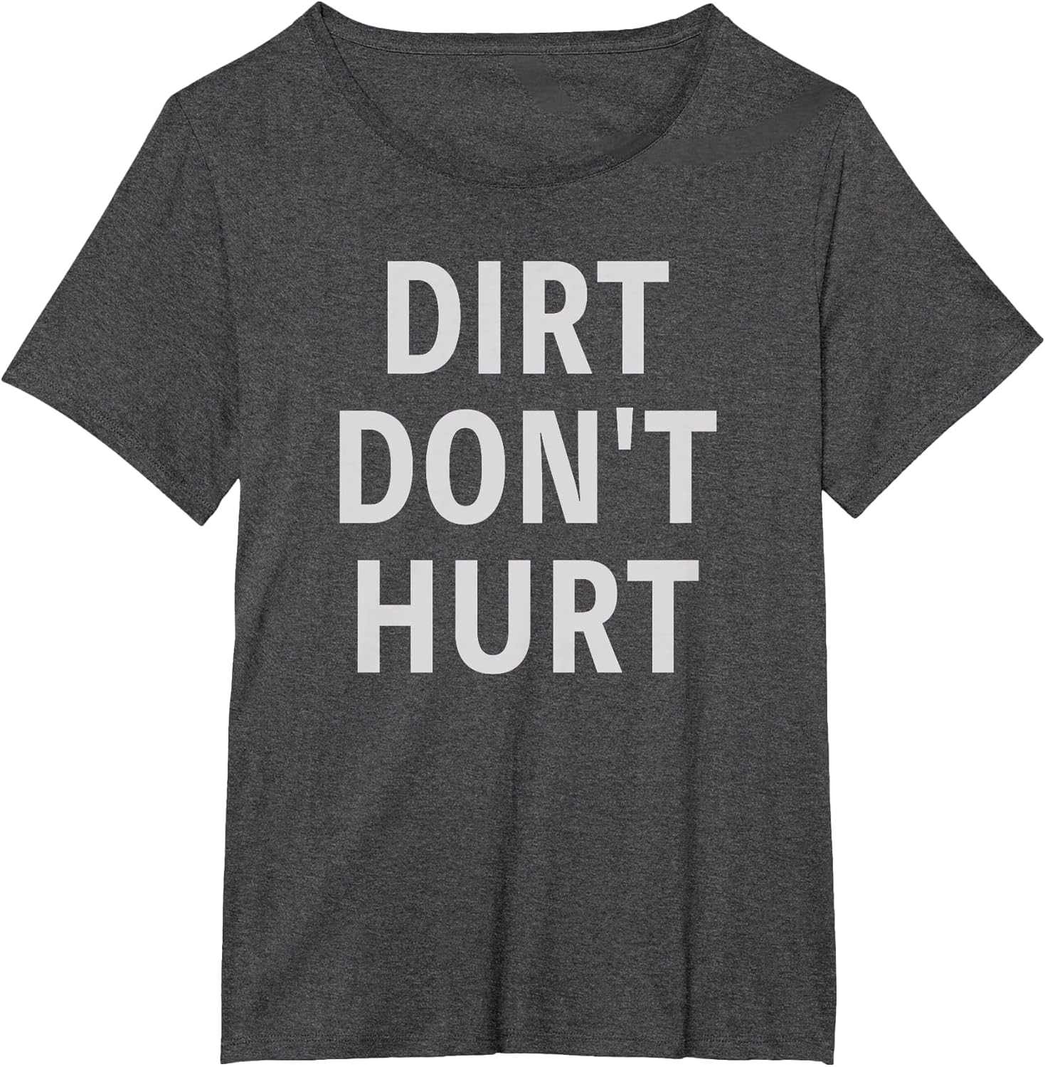 Funny Motocross Dirt Bike Biker Saying Dirt Don't Hurt Men