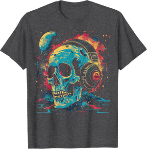 Cosmic Skull DJ | Men Women (S-6XL) | Graphic
