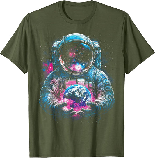 Astronaut Planet Earth Outer Space Galaxy Universe Science