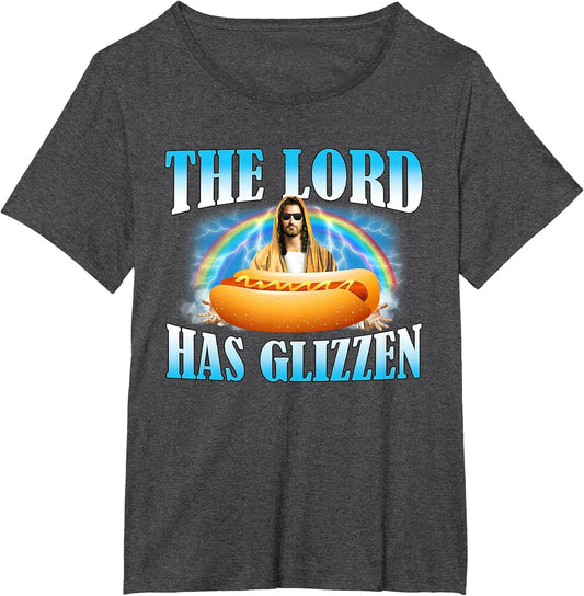 The Lord Has Glizzen Hotdog Food Jesus Funny Christian