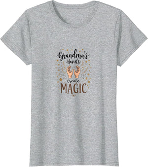 Grandma's Hands Create Magic Design