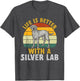 Silver Labrador Retriever Life is Better with A Silver Lab