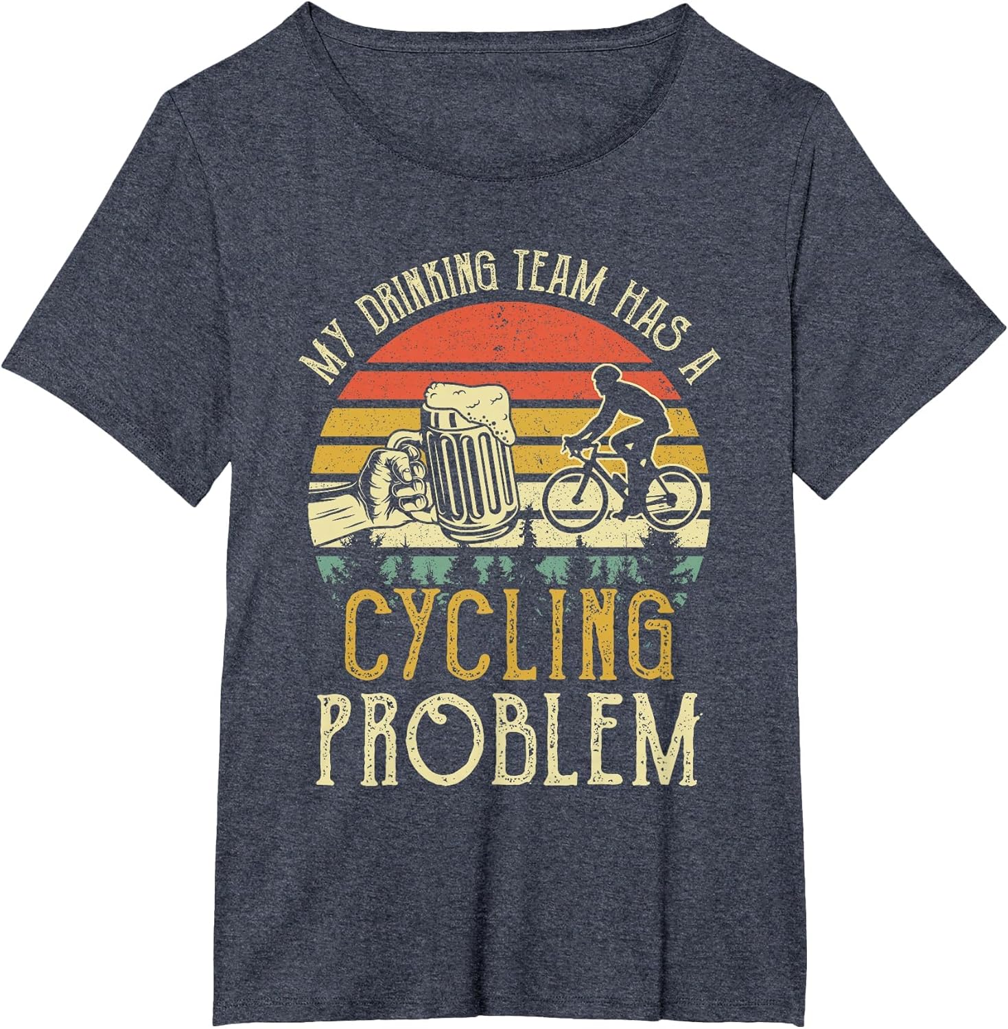 Funny Beer My Drinking Team Has A Cycling Problem