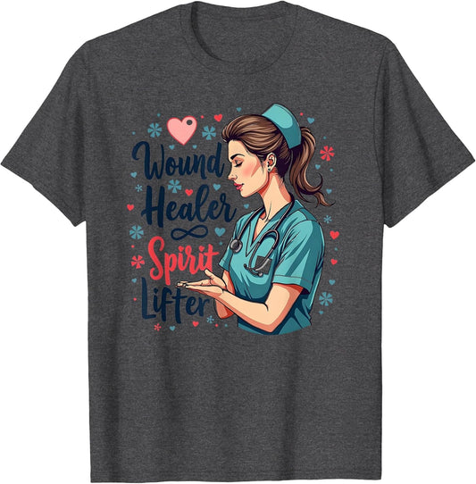 Wound Healer Spirit Lifter Nurse Design