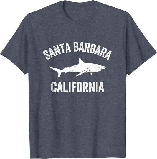 Santa Barbara California Shark Shirt | Santa Barbara Shark