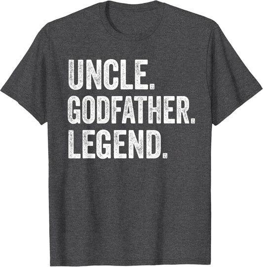 Uncle Godfather Legend - Vintage Distressed Bold Godfather