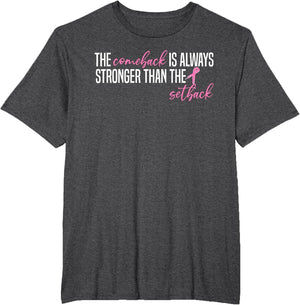 Pink Breast Cancer The Comeback is Always Stronger Than The