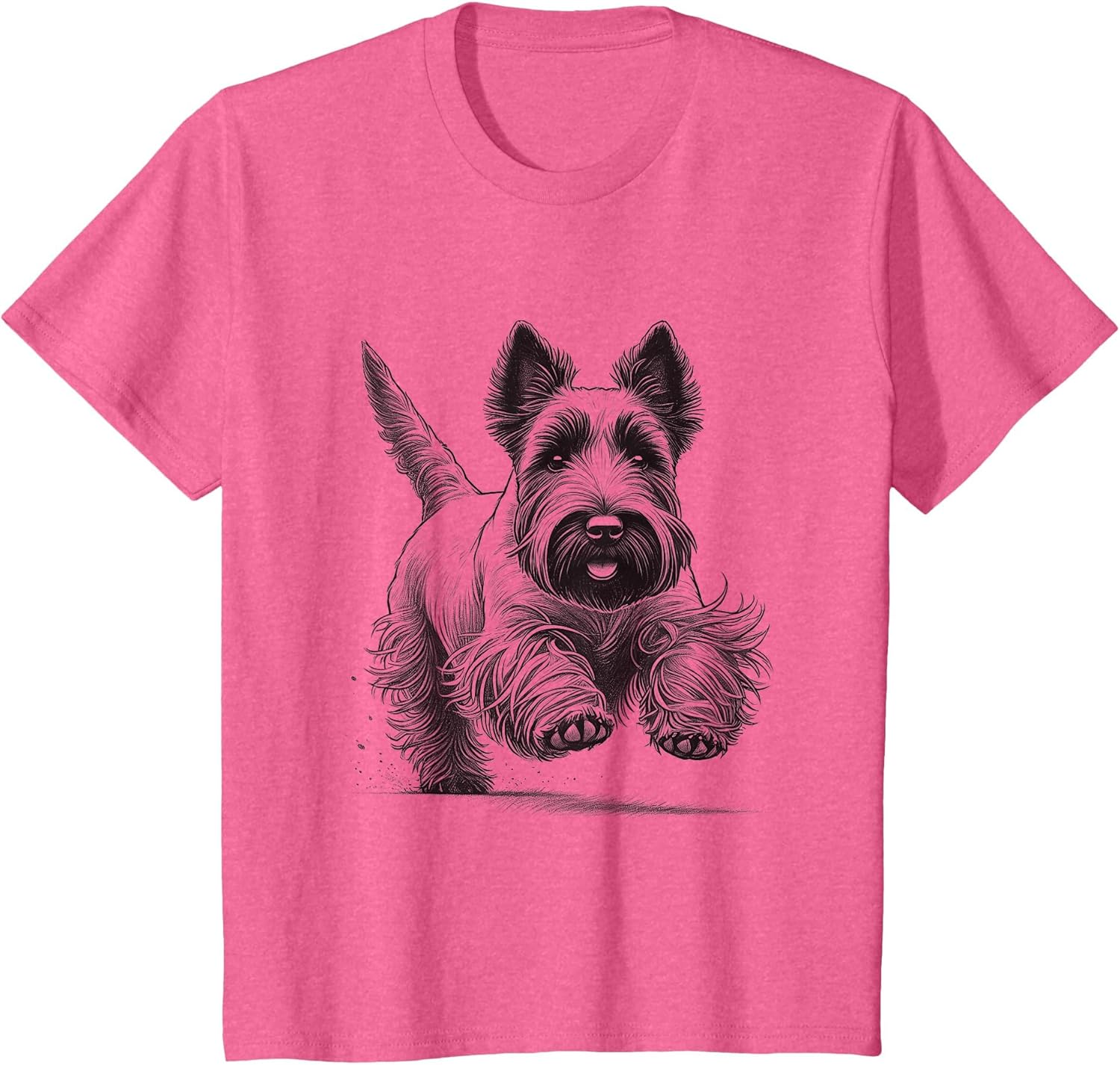 Scottish Terrier Dog Scottie Running Design
