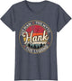 Hank The Man The Myth The Legend Personalized Name