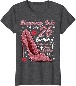 Stepping Into My 26th Birthday Ladies 26 Year Old