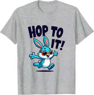 Hop to It Fun Bunny Design for Boys