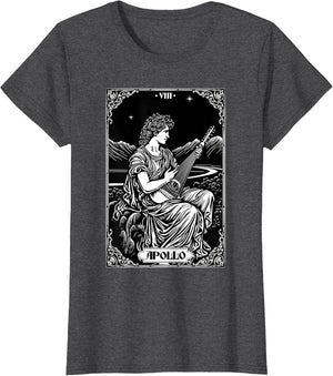 Tarot Card Apollo Lyre Greek God Mythology