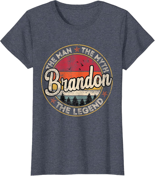 Brandon The Man The Myth The Legend Personalized Name