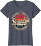 Brandon The Man The Myth The Legend Personalized Name
