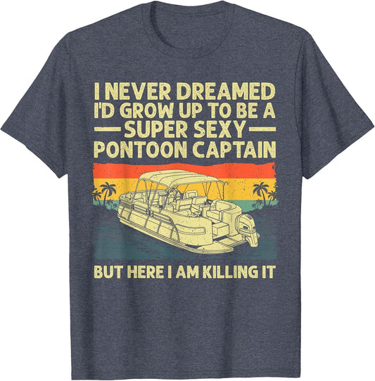 Cool Pontoon Captain Art Women Pontoon Boat Owners