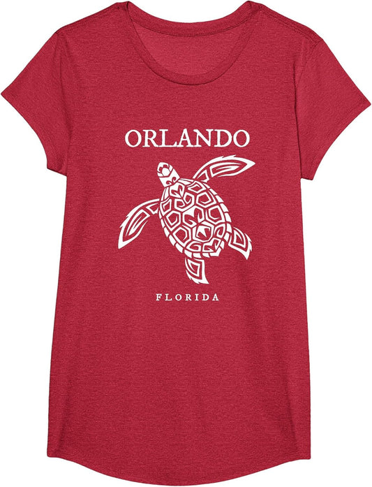 Vintage Orlando Florida Sea Turtle Retro Vacation Souvenir