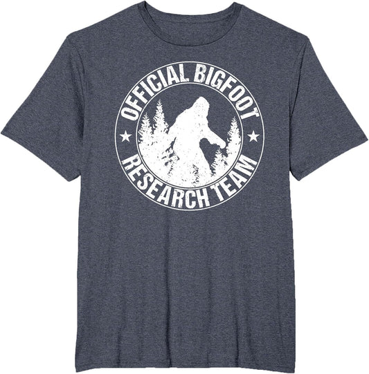 Bigfoot Research Team Cool Saying Sasquatch Funny Graphic
