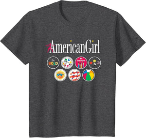 American Girl - Logo & Grin Pins