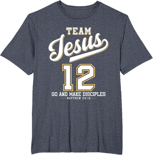 Jesus Baseball Team Jesus Christian Matthew 28:19 Verse