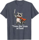 Retro 'TWAS The 'Tism M'Lord Funny Wizard Raccoon Autism Men