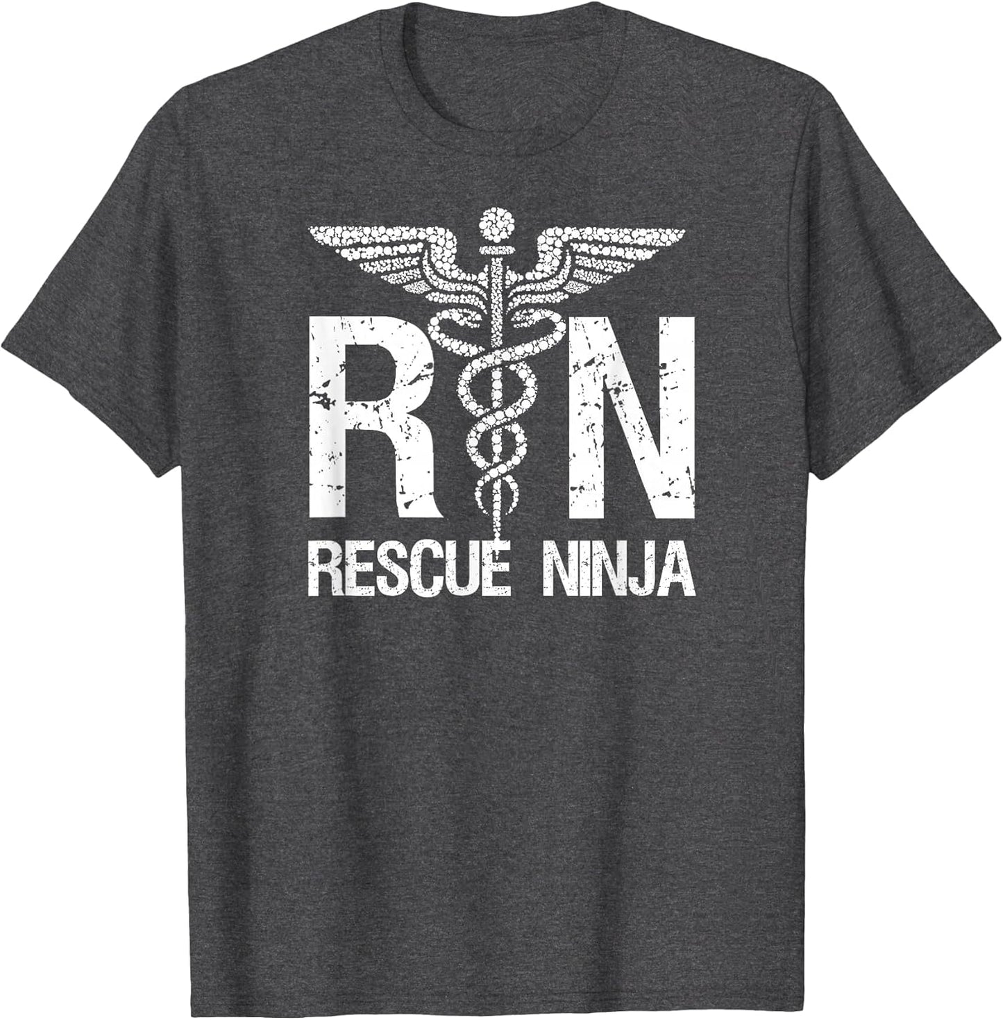 RN Rescue Ninja Funny Registered Nurse Nursing Joke Quote