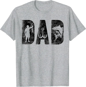 Fishing Dad Birthday Classic Bold Font Fish Daddy
