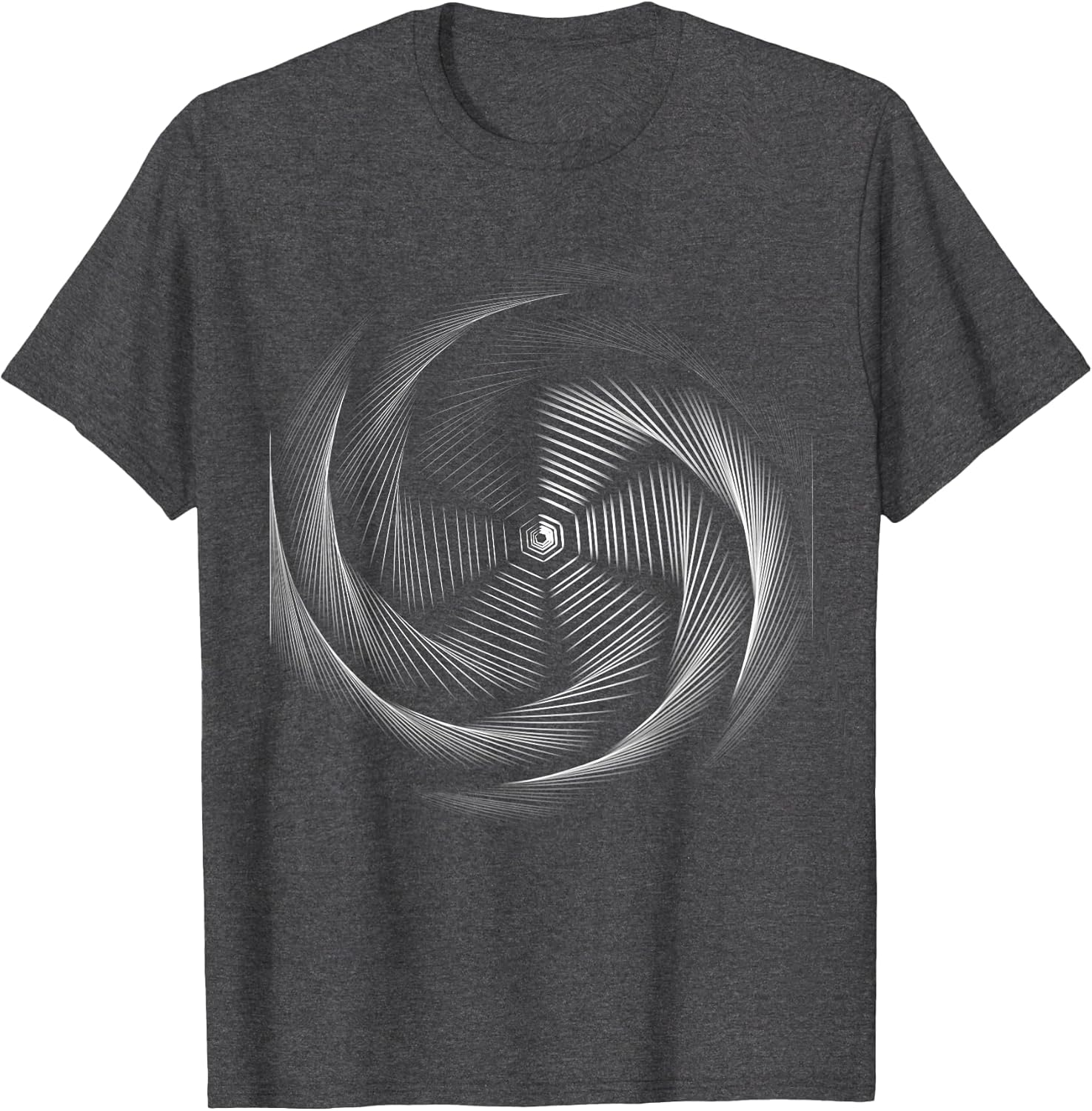 Geometric Black Hole Optical Illusion Spiral Trippy