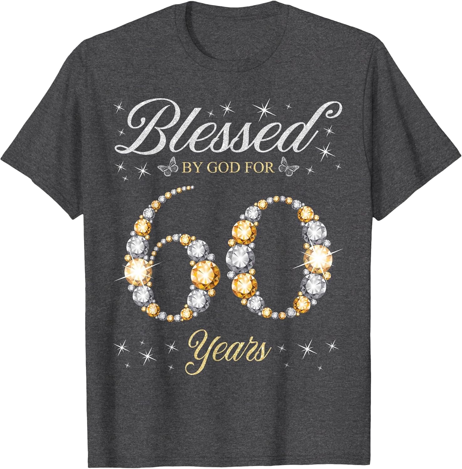 Blessed by God for 60 Years Old 60th Birthday Party