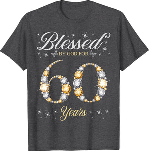 Blessed by God for 60 Years Old 60th Birthday Party