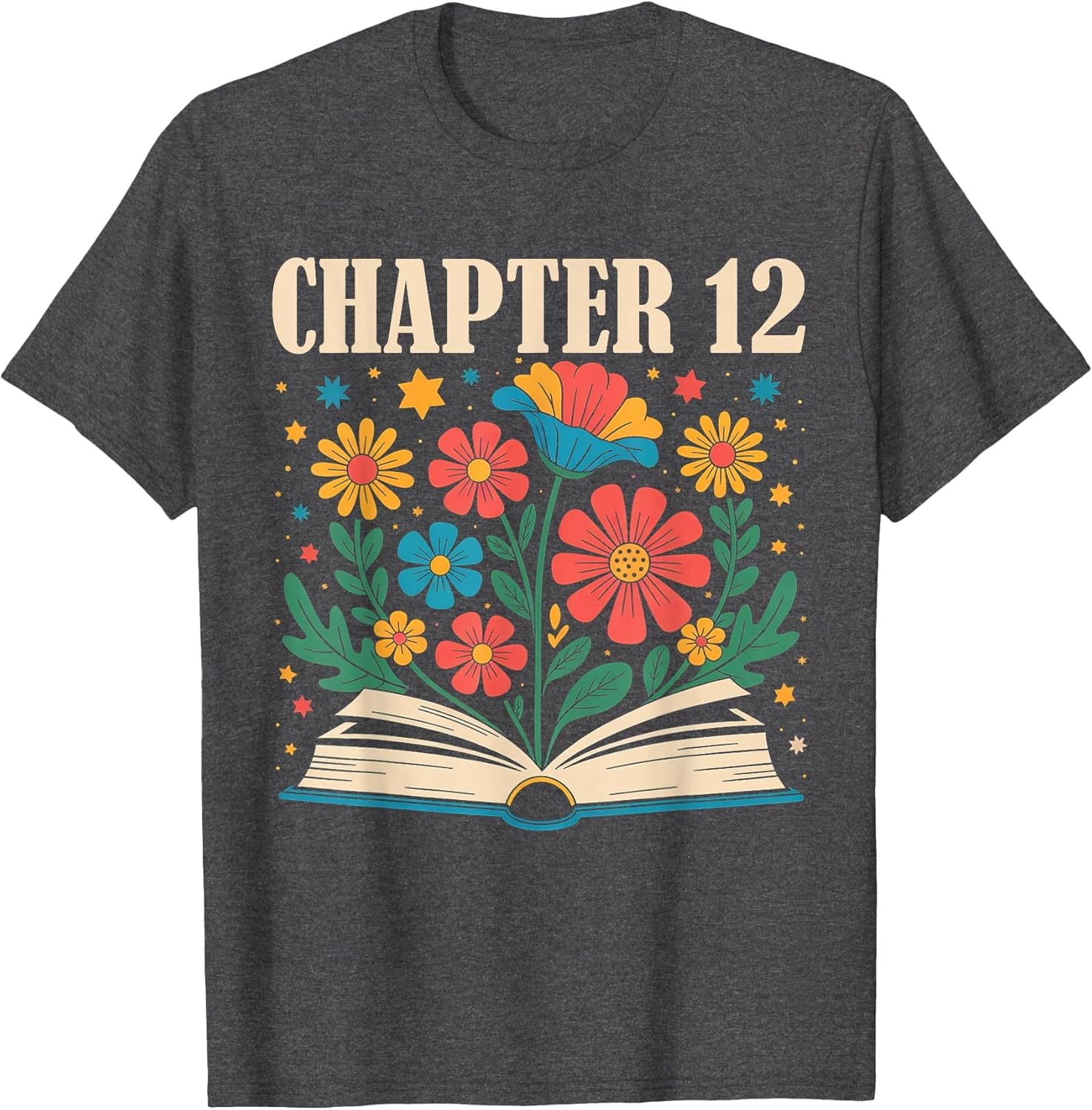 Chapter 12th Birthday Bookworm 12 Years Old for Book Loves