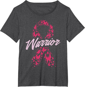 Warrior Butterfly Pink Ribbon Breast Cancer Awareness Gift