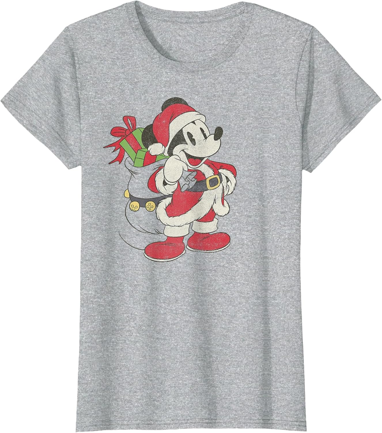 Disney Mickey Mouse Christmas Santa Claus Portrait