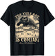 Creepmas Vintage The Yule Cat is Coming Dark Christmas