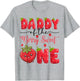 Daddy of The Berry Sweet One Strawberry First Birthday