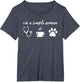 I'm a Simple Woman Nurse Coffee Dogs T Shirt Funny Love Paw