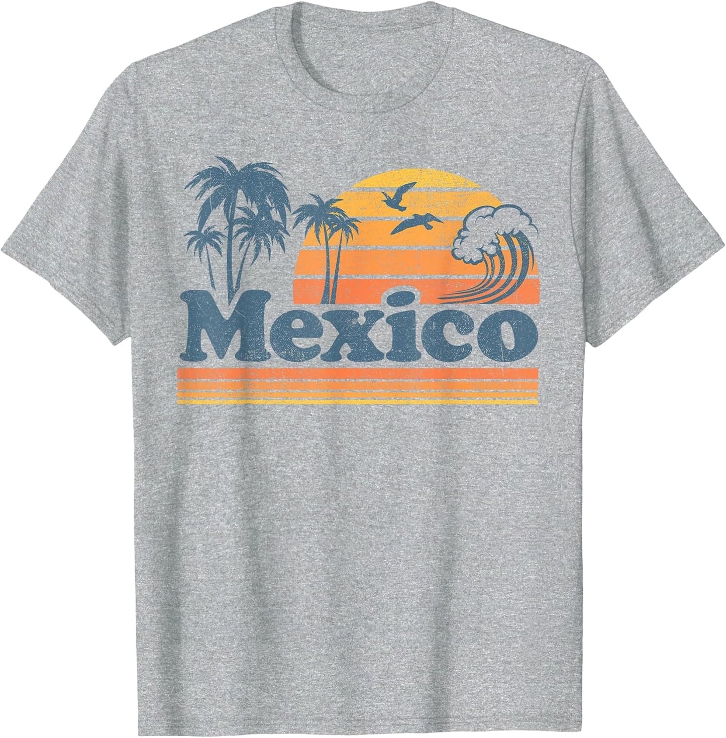 Mexico Beach Mexican Summer Vacation Sun Vintage 70's Retro