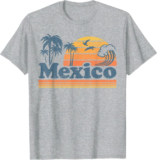 Mexico Beach Mexican Summer Vacation Sun Vintage 70's Retro