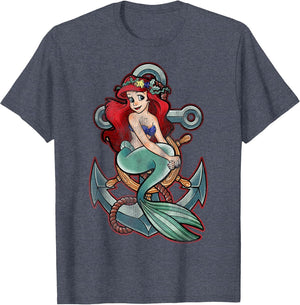 Disney The Little Mermaid Vintage Ariel Anchor Vintage Style