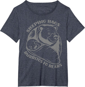 Hiking and Camper Sleeping Bags are Burritos for Bears