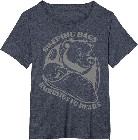 Hiking and Camper Sleeping Bags are Burritos for Bears