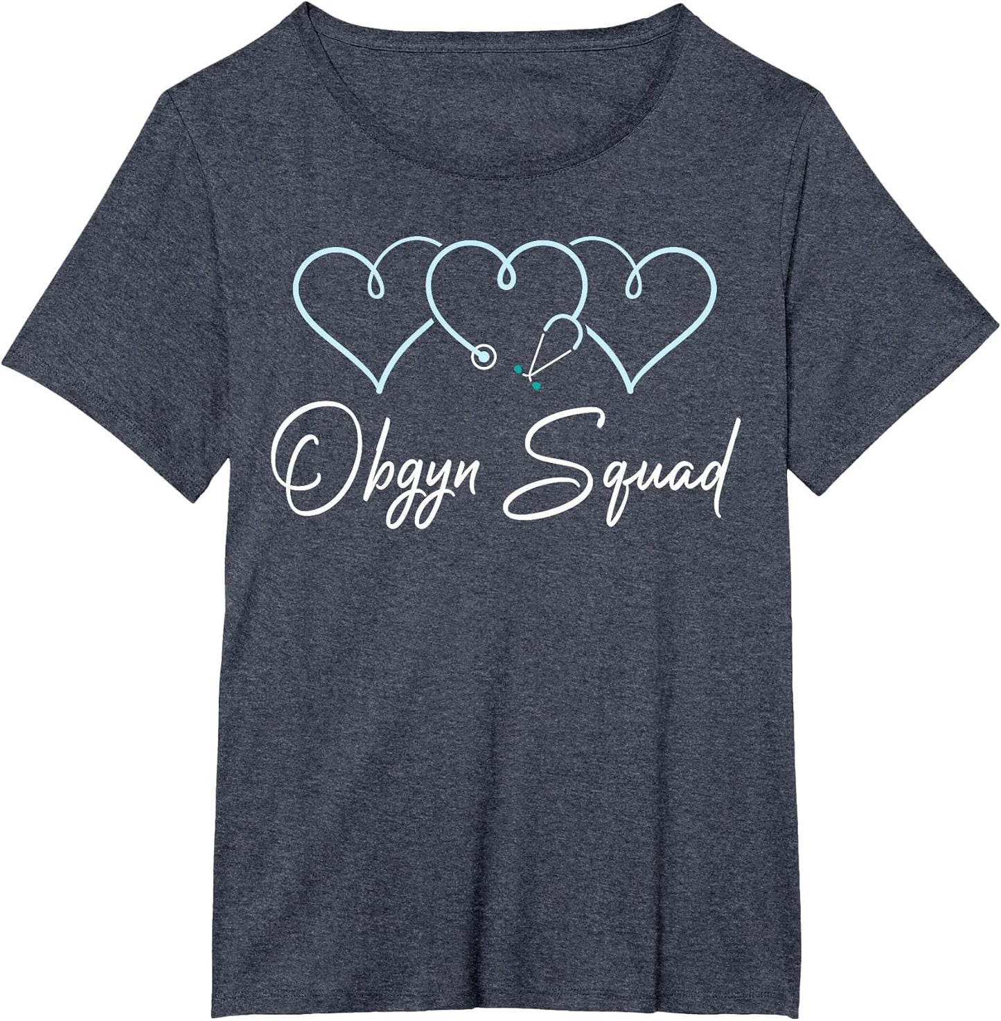 OBGYN Squad Obstetrician Gynecologist Heart Stethoscope