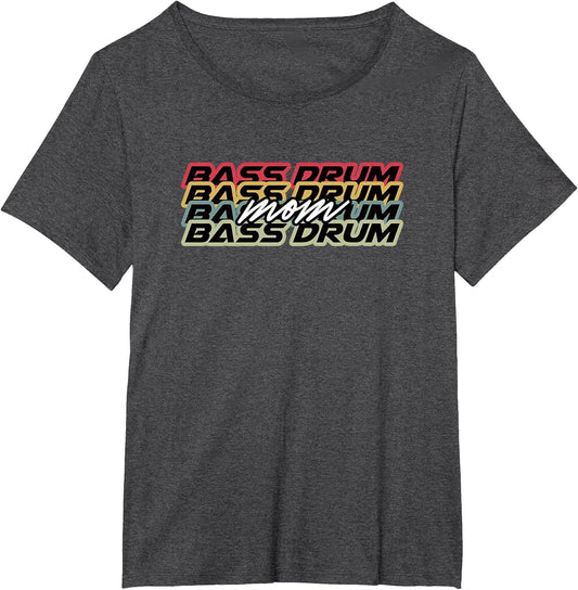 Marching Bass Drum Band Mama Retro