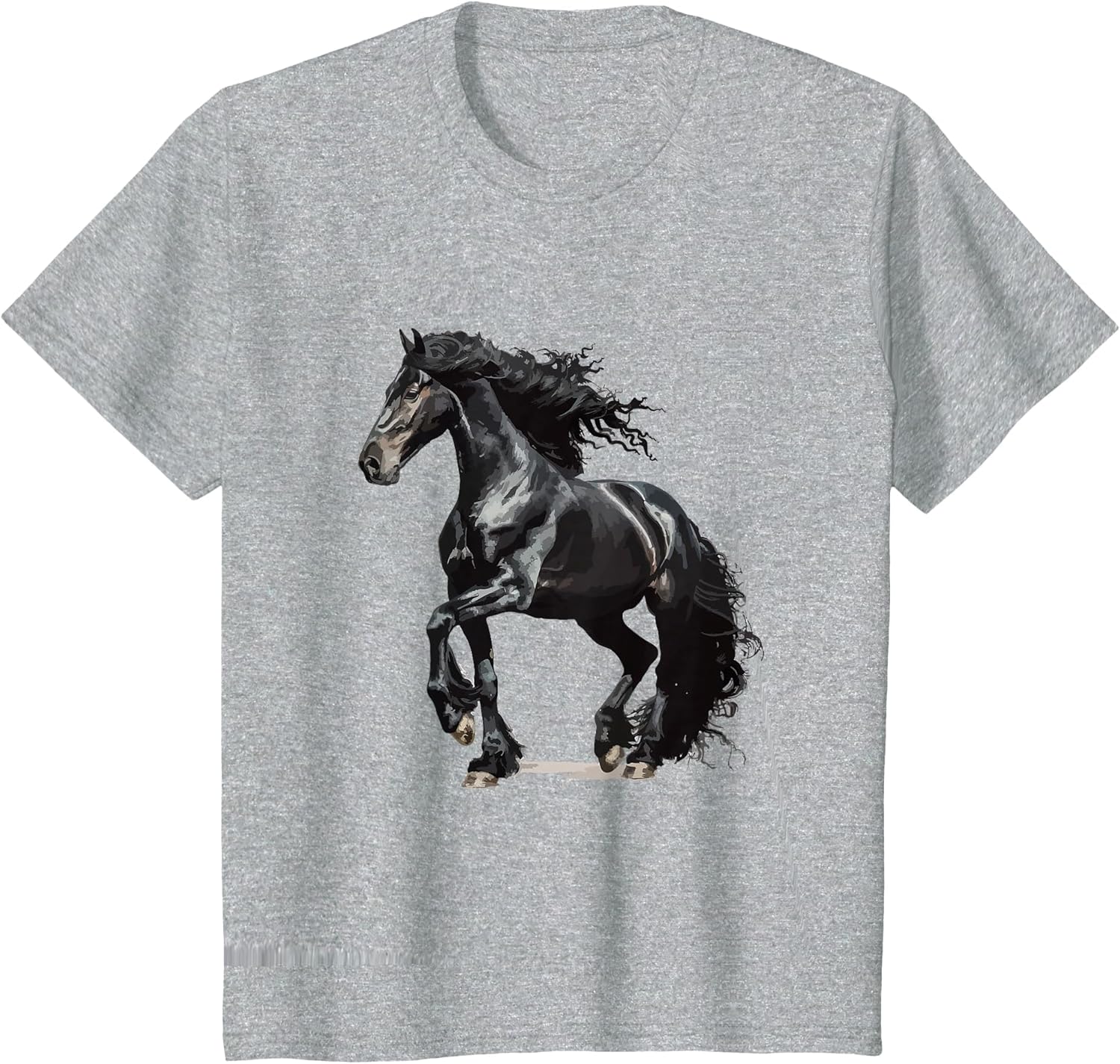 Vintage Friesian Horse