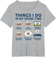 Things I Do in My Spare Time Bourbon Shirt Funny Men Whiskey