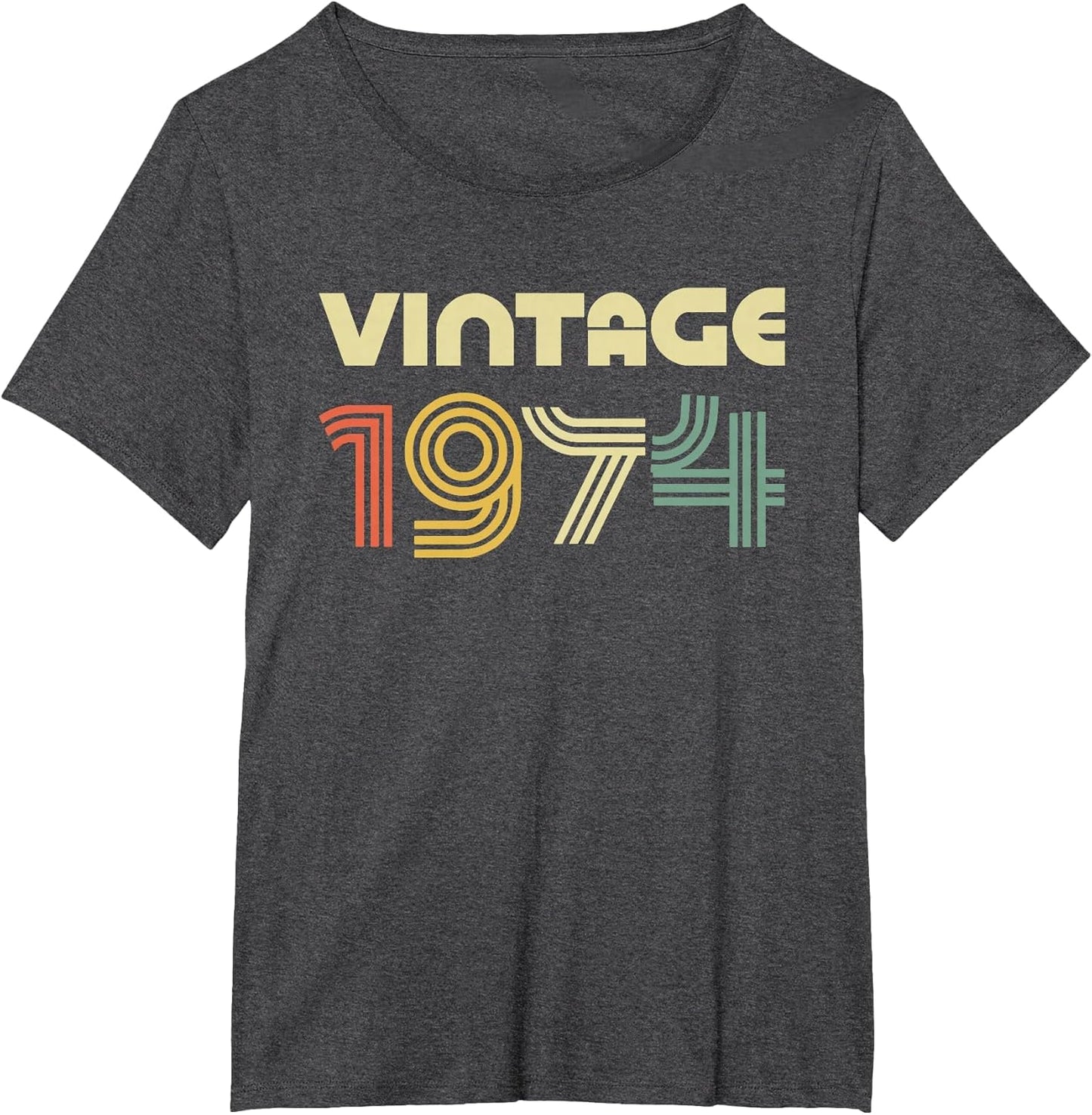 Vintage 1974 Shirt Men Women 52nd Birthday
