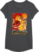 Disney Lion King Happy Group Shot Sunset Vintage Poster