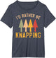 I'd Rather Be Knapping Flintknapping Arrowhead Hunting