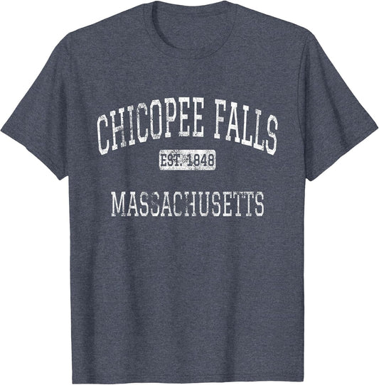 Chicopee Falls Massachusetts MA Vintage