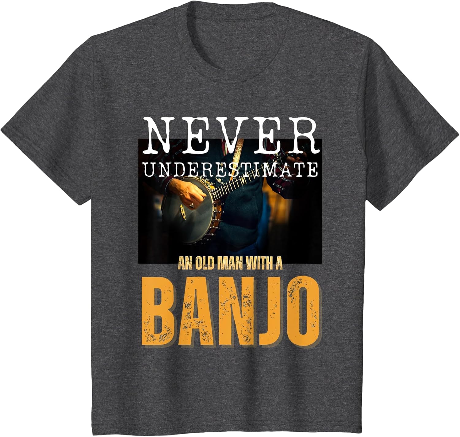 Never Underestimate an Old Man with a Banjo